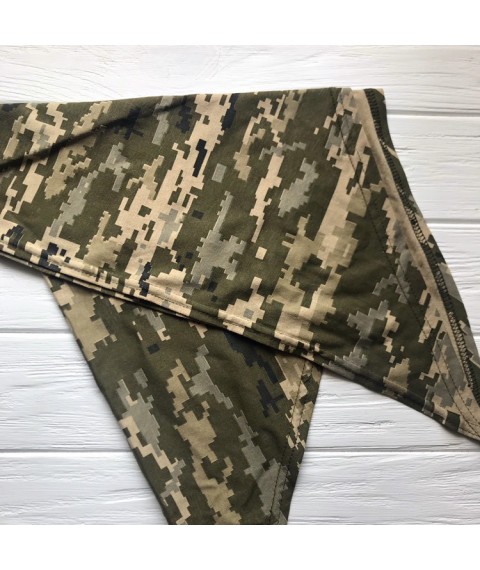 Children's camouflage bandana-scarf Pixel