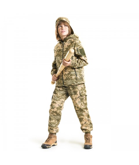 Костюм подростковый ARMY KIDS Скаут камуфляж Пиксель 164-170 см