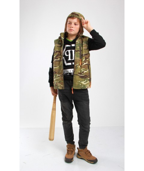 Vest for children ARMY KIDS Scout camouflage MTP