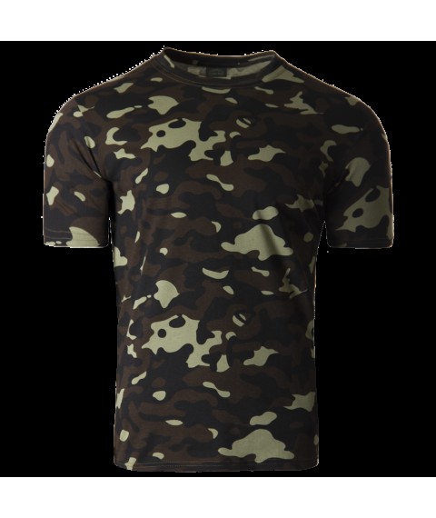 Camouflage cotton T-shirt BUTANE