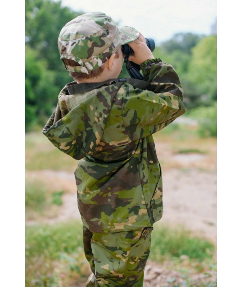 Children's costume ARMY KIDS OUTDOOR Forester camouflage multicam tropic height 152-158 cm