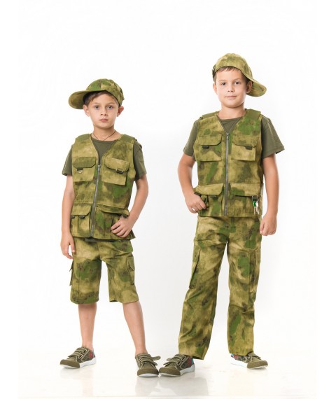 Vest for children Stalker camouflage A-TACS height 152 cm.