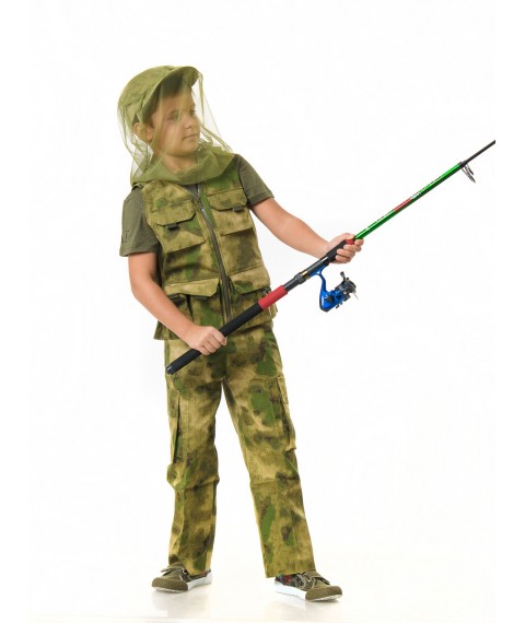 Vest for children Stalker camouflage A-TACS height 152 cm.