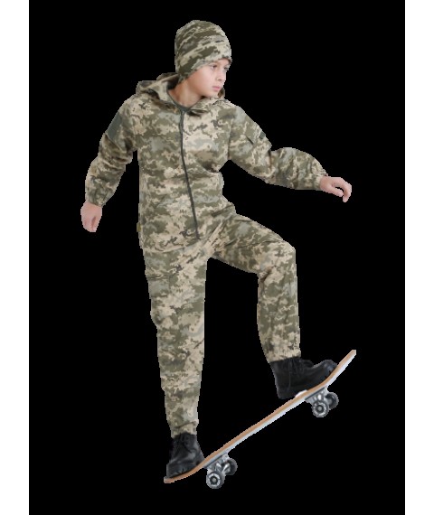 Children's costume ARMY KIDS for boys Forester camouflage Pixel