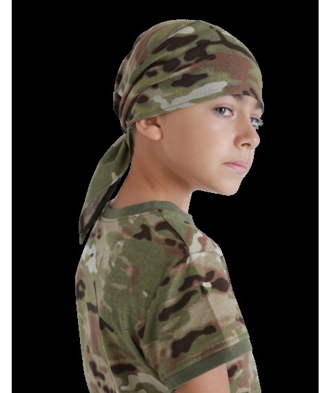 Children's camouflage bandana Multicam