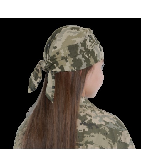 Children's camouflage bandana-scarf Pixel