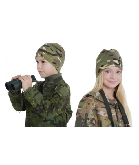Knitted camouflage hat Multicam