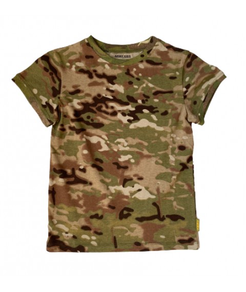 Children's camouflage T-shirt Multicam