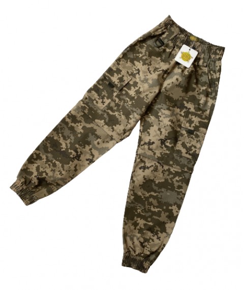 Shorts-Pants for children RANGER camouflage Pixel