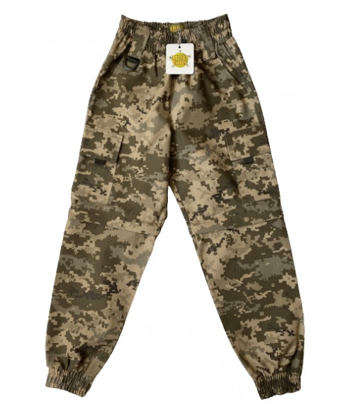 Shorts-Pants for children RANGER camouflage Pixel