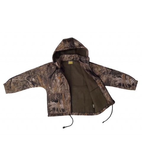 Костюм дитячий ARMY KIDS ПІЛОТ теплий з капюшоном камуфляж очерет