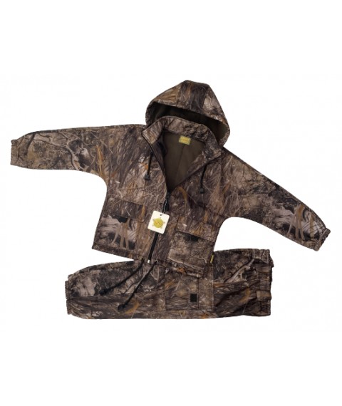 Children's suit ARMY KIDS PILOT warm with hood camouflage reed height 128-134 cm.