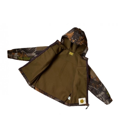 Children's suit ARMY KIDS Scout Soft-Shell warm camouflage Oak 164-170 cm