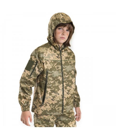 Children's jacket ARMY KIDS Scout camouflage Pixel height 140-146 cm