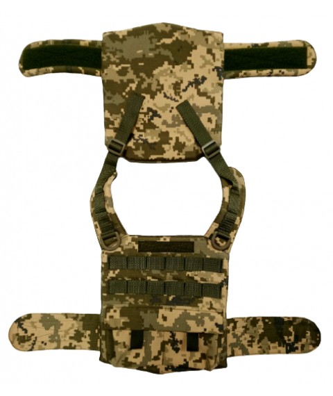 Game armor vest Army camouflage Pixel
