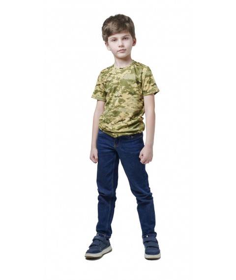 Футболка дитяча ARMY KIDS камуфляж Піксель Air Touch