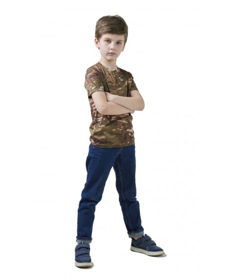 Children's T-shirt ARMY KIDS camouflage Multicam Air Touch 140