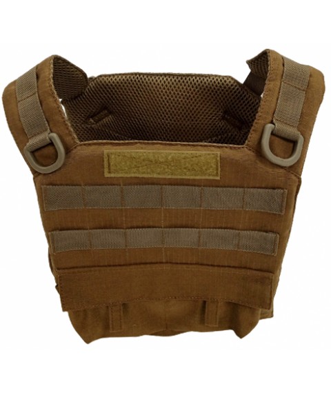 Vest Army color Coyote with pockets