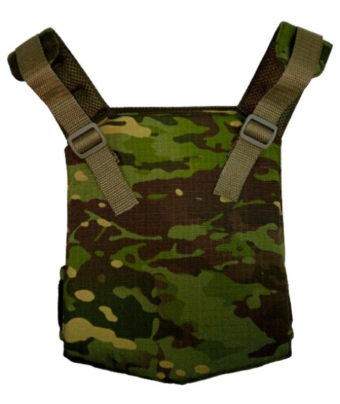 Gaming vest Army camouflage Multicam Tropic with pockets