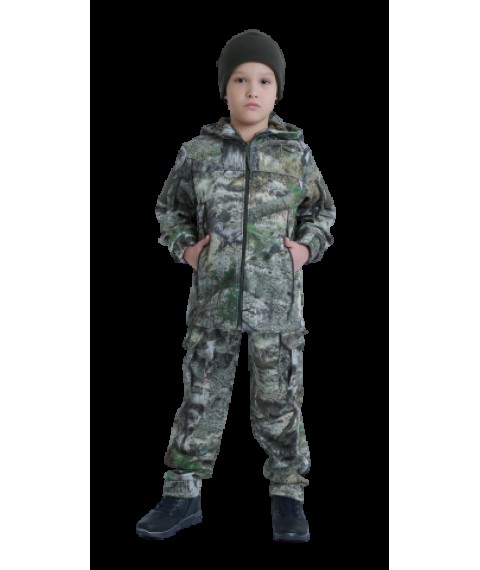 Warm teenage suit ARMY KIDS Scout StormWall PRO color Sequoia 164-170 cm