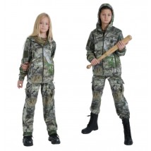 Children's camouflage suit ARMY KIDS warm Scout StormWall PRO color Sequoia height 140-146 cm 140-146