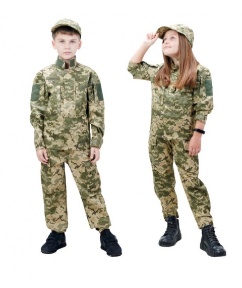 APU children's game uniform ARMY KIDS camouflage Pixel 152-158