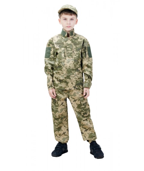 Children's uniform ARMY KIDS camouflage Pixel height 164-170 cm