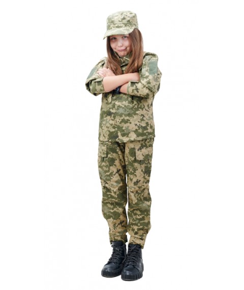 Children's uniform ARMY KIDS camouflage Pixel height 164-170 cm