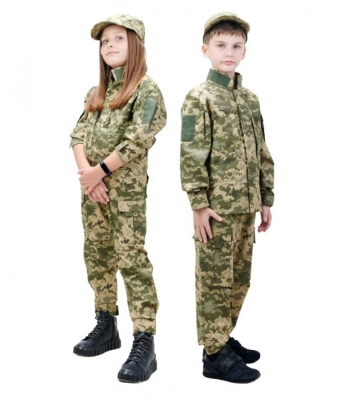 Children's uniform ARMY KIDS camouflage Pixel height 164-170 cm