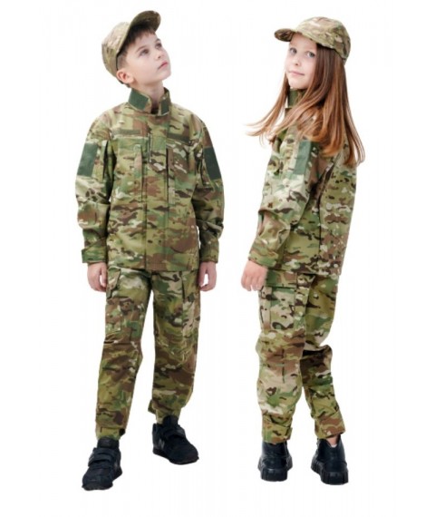 Children's uniform ARMY KIDS camouflage Multicam height 164-170 cm