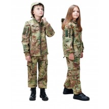 Children's suit ARMY KIDS Scout Soft-Shell warm camouflage Multicam 128-134