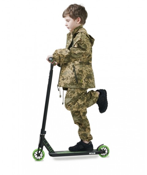 Children's camouflage suit ARMY KIDS PILOT for boys with camouflage pixel hood