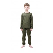 Children's thermal underwear ARMY KIDS color Olive 140-146