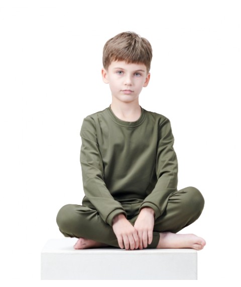 Children's thermal underwear ARMY KIDS color Olive