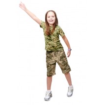 Детские камуфляжные шорты ARMY KIDS RANGER камуфляж Пиксель