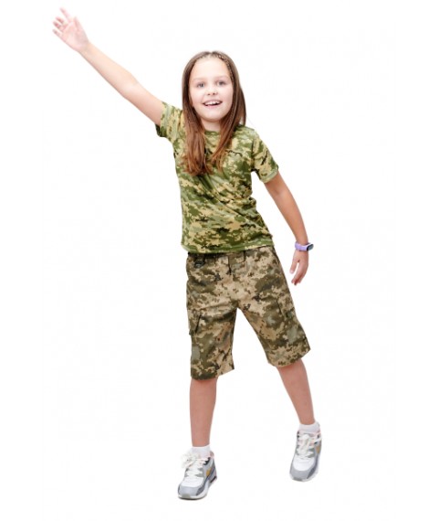 Детские камуфляжные шорты ARMY KIDS RANGER камуфляж Пиксель