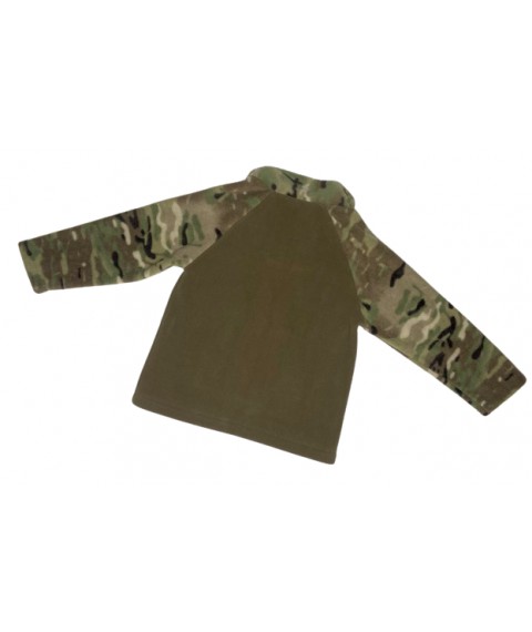 Курточка свитшот детская флисовая камуфляж 116-122 см