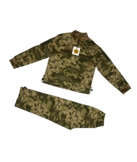 Children's camouflage costume ARMY KIDS Predator color Pixel