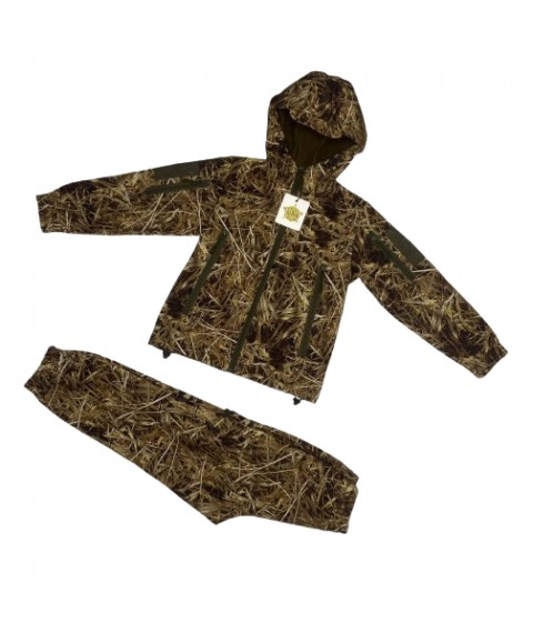 Children's suit ARMY KIDS Scout Soft-Shell warm camouflage Reed