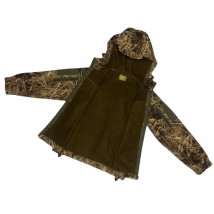 Костюм детский ARMY KIDS Скаут Soft-Shell теплый камуфляж Камыш 164-170 см