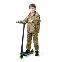 Костюм камуфляжный детский ARMY KIDS ПИЛОТ для мальчиков с капюшоном камуфляж пиксель 164-170 см