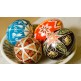 Pysanka decorated eggs
