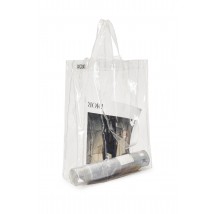Transparent plastic bag