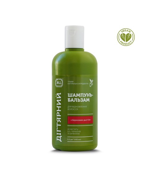 Shampoo-balm for hair restoration & quot; TAR & quot; (500ml.) TM & quot; YAKA & quot;