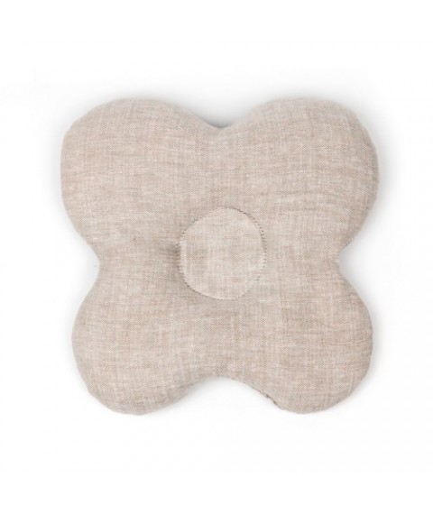 Ортпедическая подушка- грелка (бабочка) размер 20х20 см., Серая