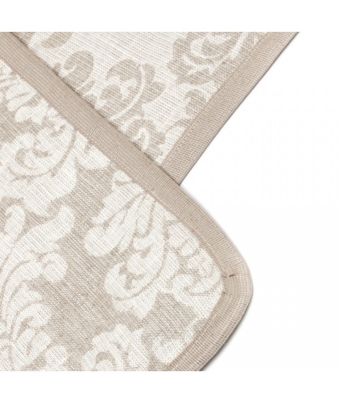 Linen blanket-bedspread 155x215, Gray