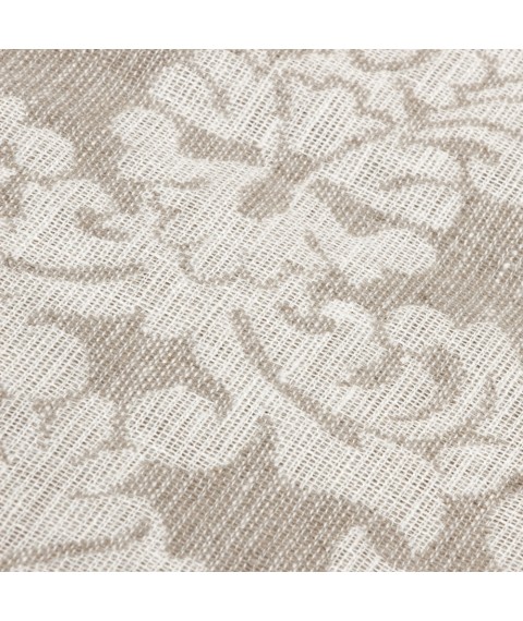 Linen blanket-bedspread 155x215, Gray