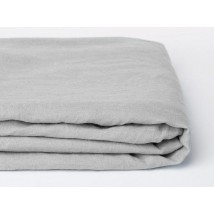 Half-linen sheet 145x215 cm, gray