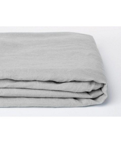 Half-linen sheet 145x215 cm, gray