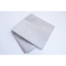 Льняное полотенце размер 50х70 см., серое